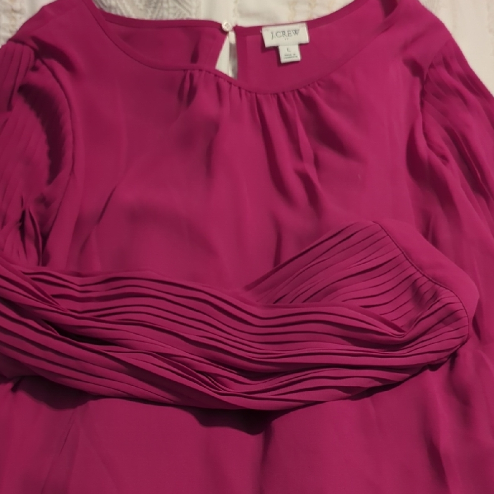 JCrew Pink Blouse